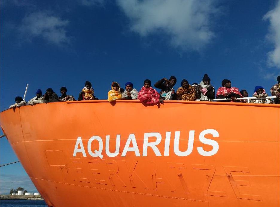 Aquarius: salvataggio nel Mediterraneo (di Gloria Agugliaro)