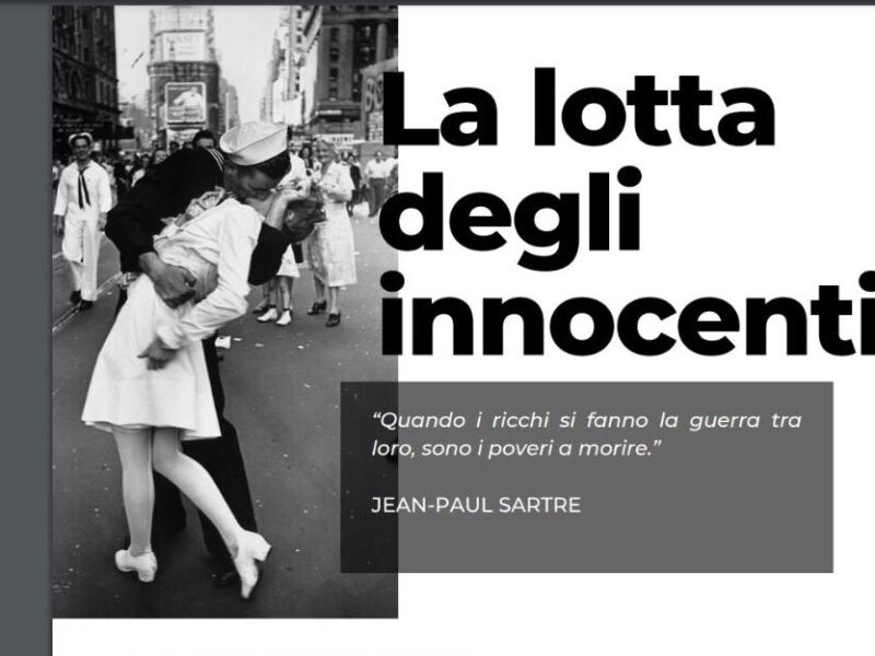 La lotta degli innocenti (di J. Ferrandino, S. Fu, L. Grasso e F. Sacchetti)