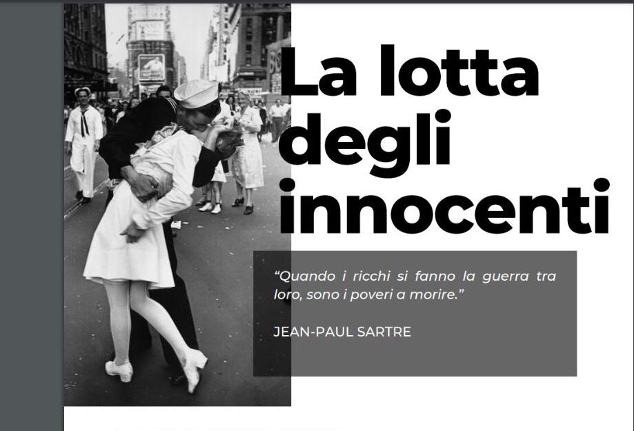 La lotta degli innocenti (di J. Ferrandino, S. Fu, L. Grasso e F. Sacchetti)
