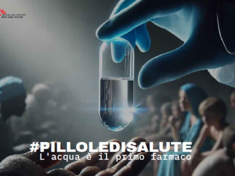 L’acqua è il primo farmaco L’acqua è il primo farmaco